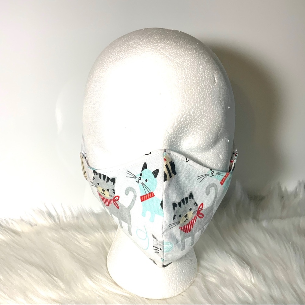 Handmade Face Mask Cats